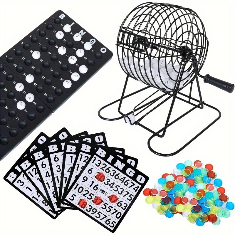 Party Games Large Groups - Steel Bingo Lottery Machine Game Cage