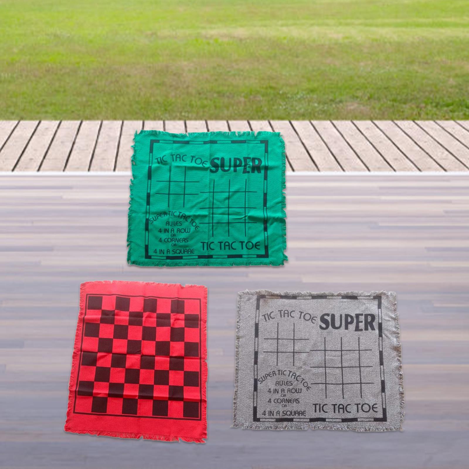Tic Tac Toe Giant - Giant Checkers Board Game Set,Jumbo Tic