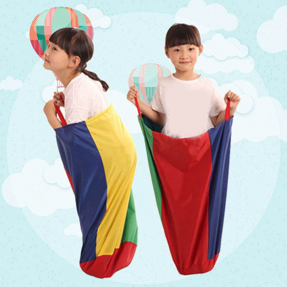Party Games Kids Outdoor - 4Pcs Premium Cloth Sack Race Bags