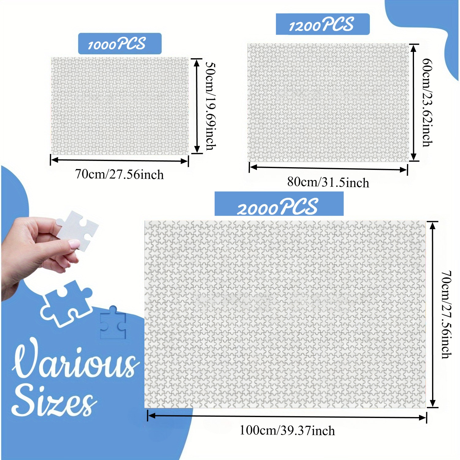 500/1000/1200/2000 PCS Puzzle  - Party Games Indian recensie en prijs