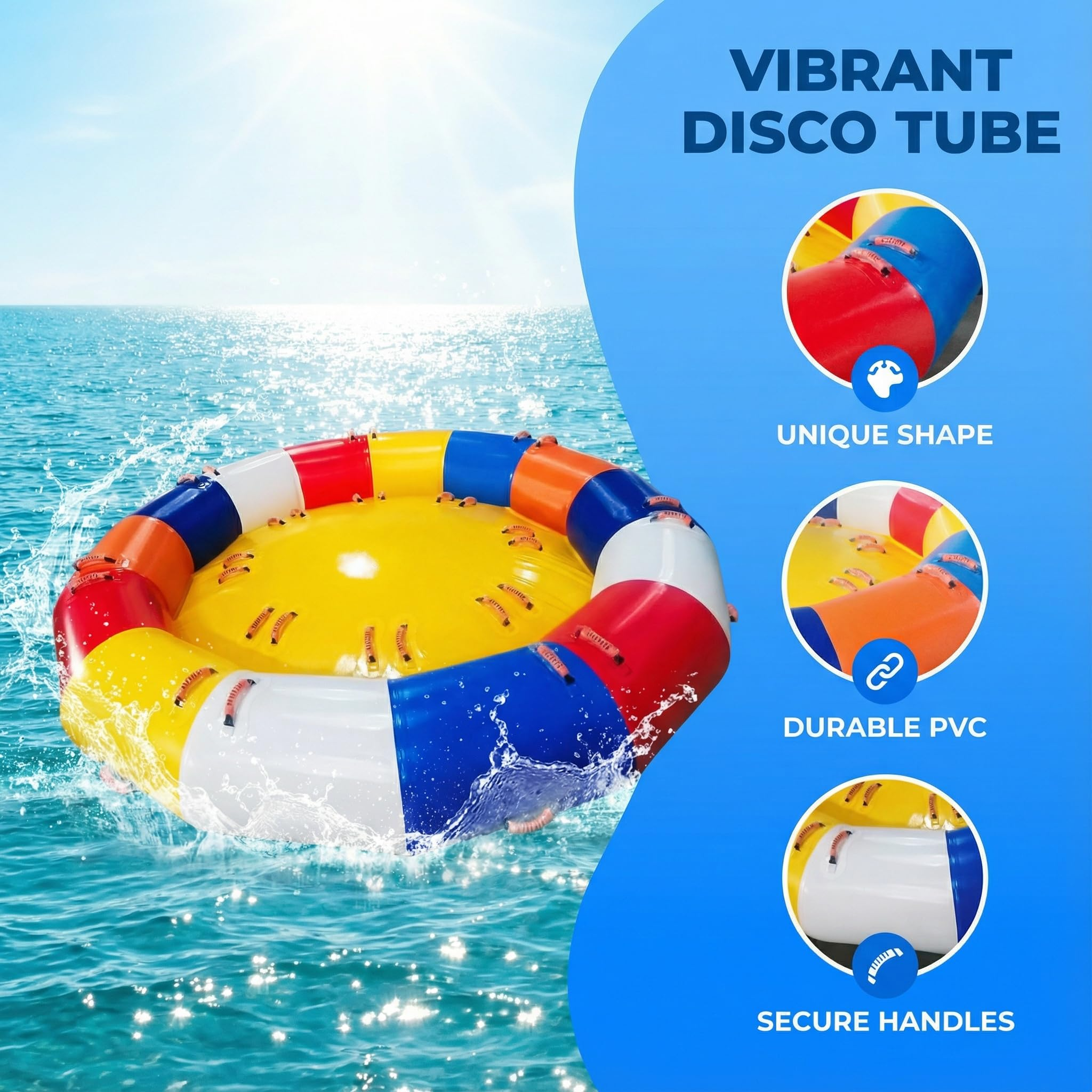 10FT Inflatable Disco Boat Spi - Party Games Large Groups recensie en prijs