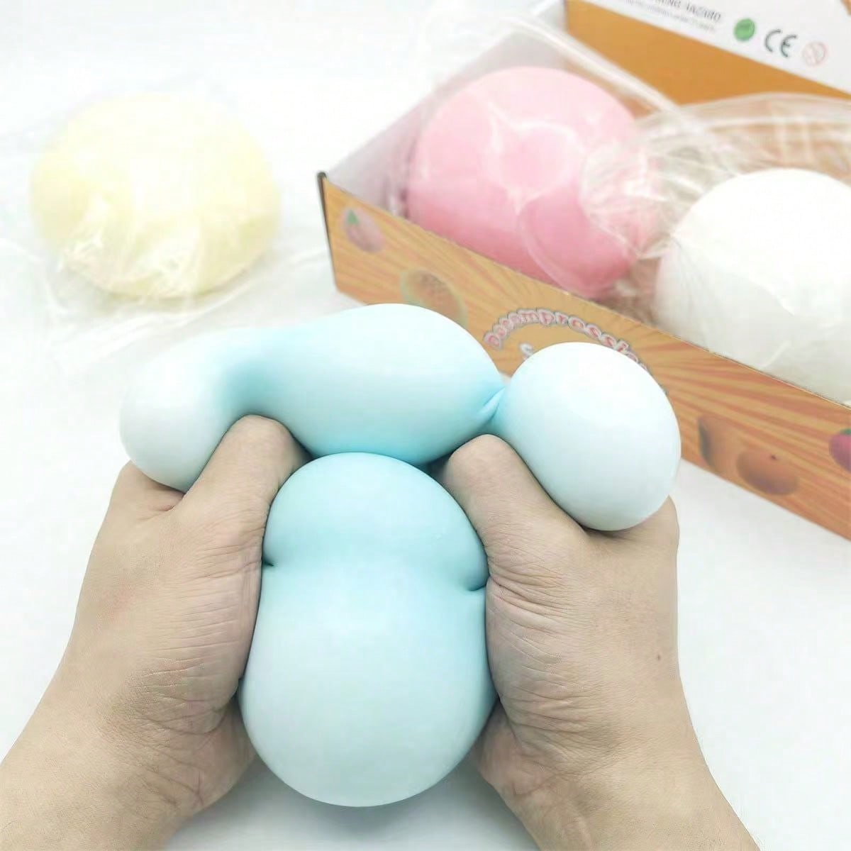 Steamed Bun Squeeze Toy With M - Party Games Steam Free recensie en prijs
