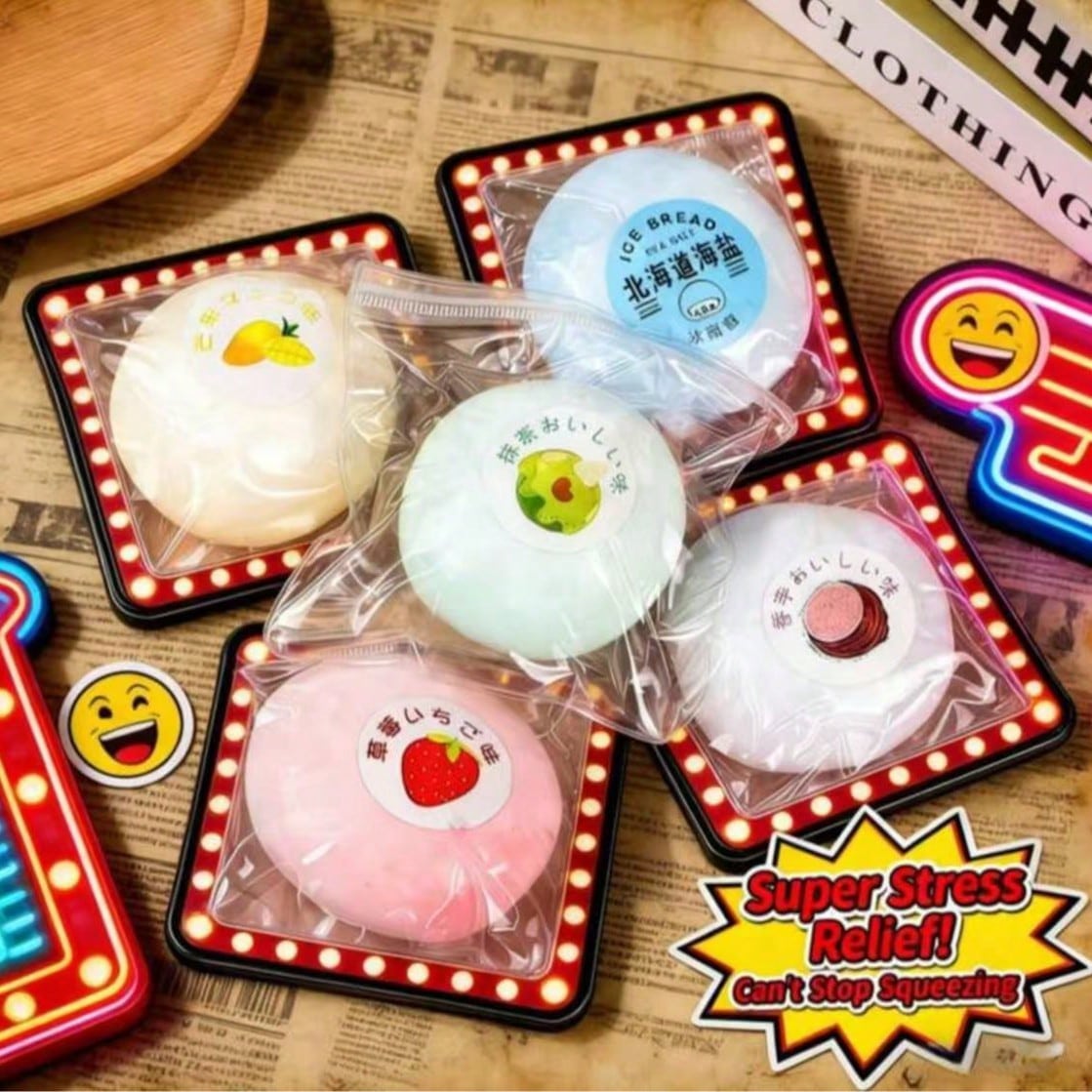 Steamed Bun Squeeze Toy With M - Party Games Steam Free recensie en prijs