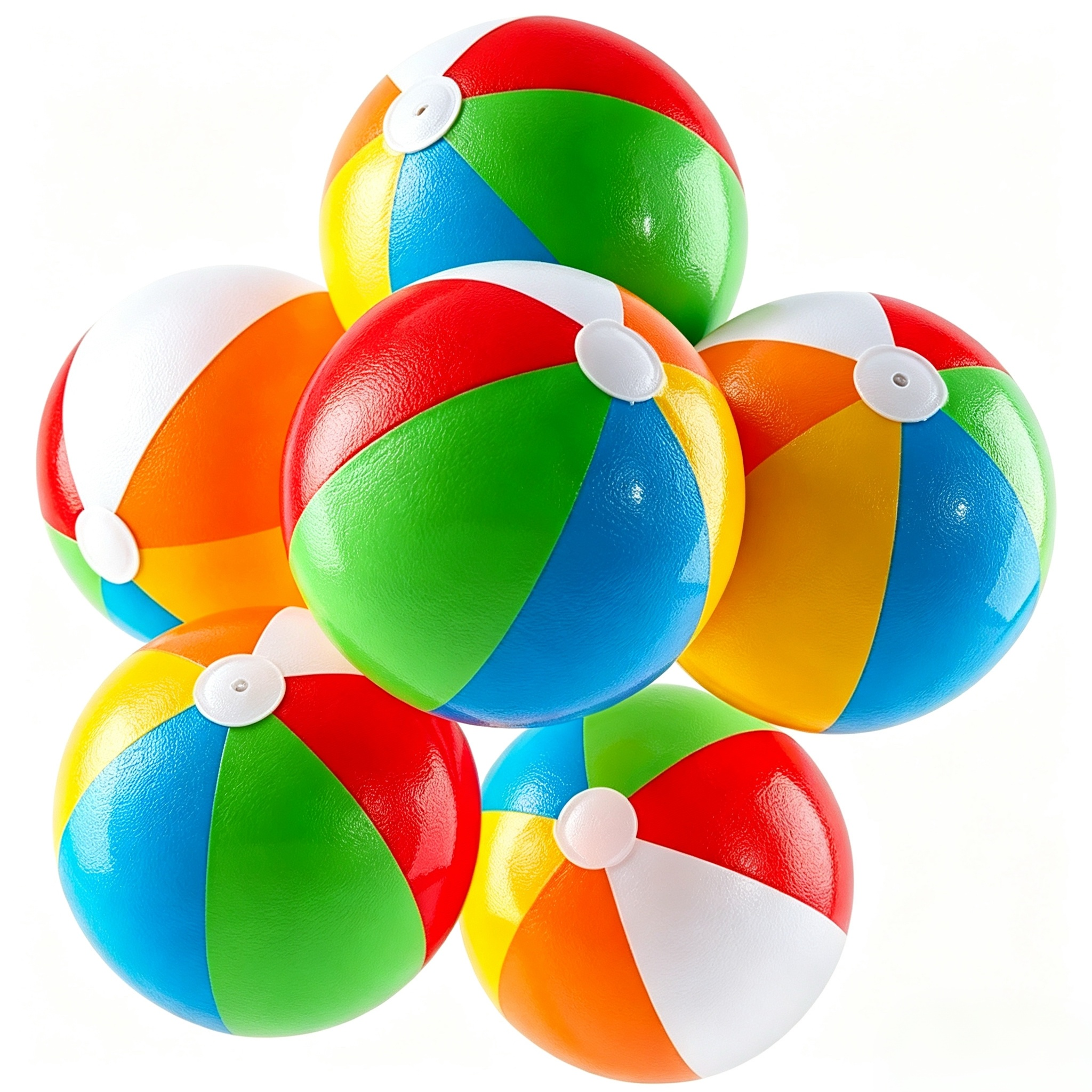 Colorful Inflatable Beach Ball - Party Games Kids Outdoor recensie en prijs