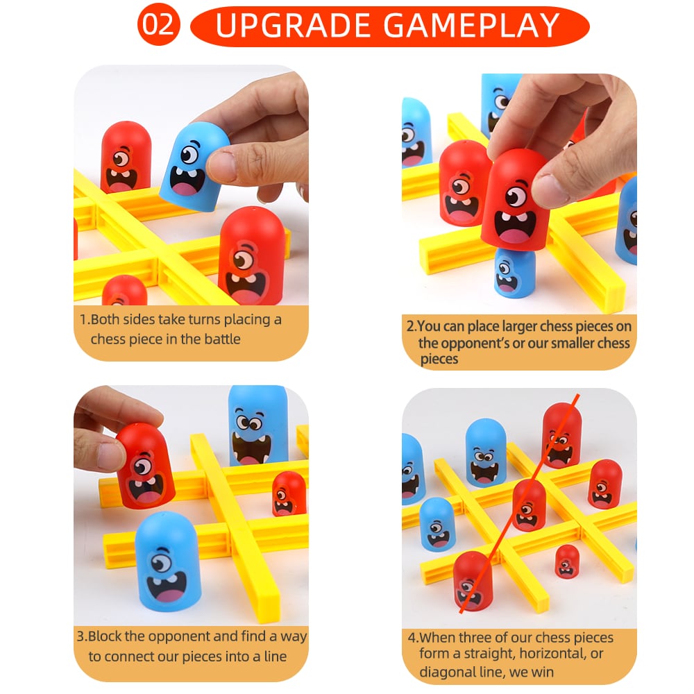 Funny Table Board Games Tic Ta - Tic Tac Toe Giant recensie en prijs