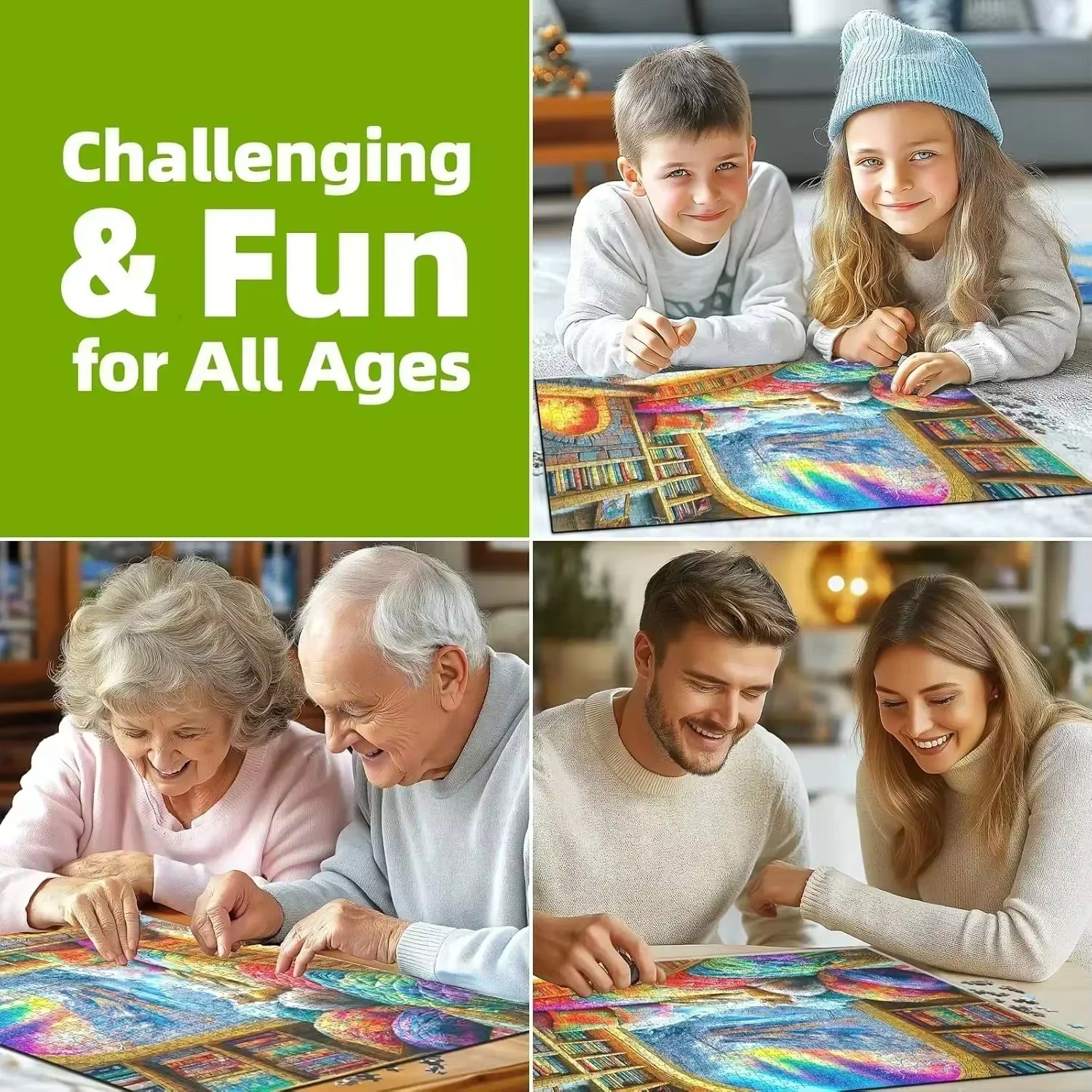 500/1000/1200/2000 PCS Jigsaw  - Zodiac Party Games recensie en prijs