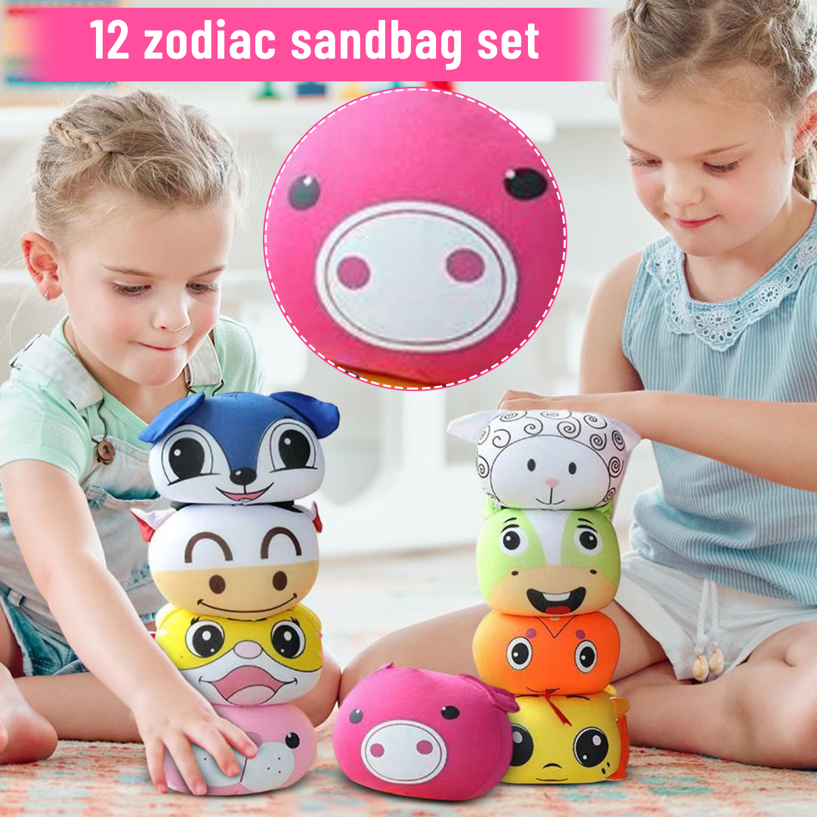 12PCS Chinese Zodiac Animal Be - Zodiac Party Games recensie en prijs