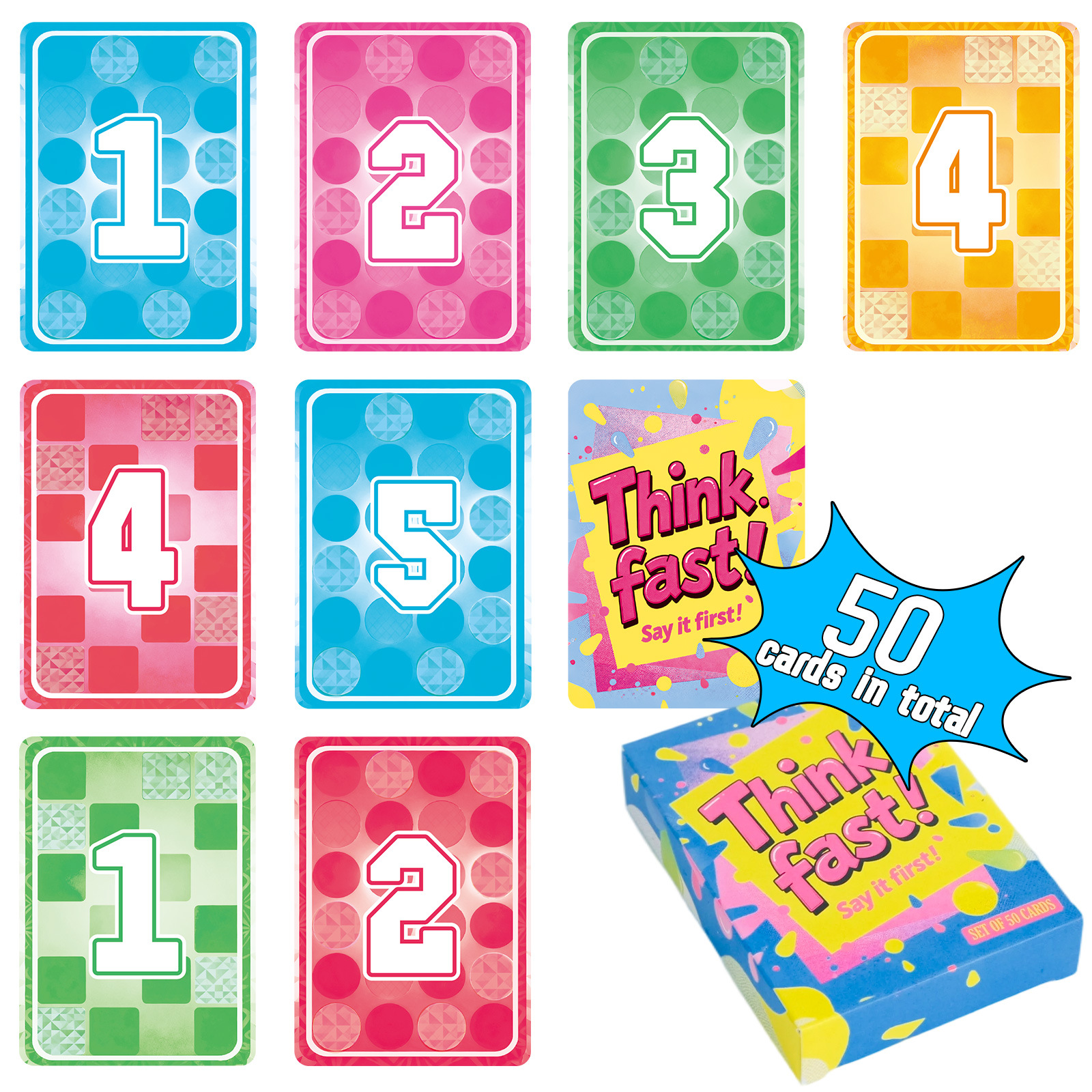 1 Box Quick Thinking Number Pu - Party Games App recensie en prijs
