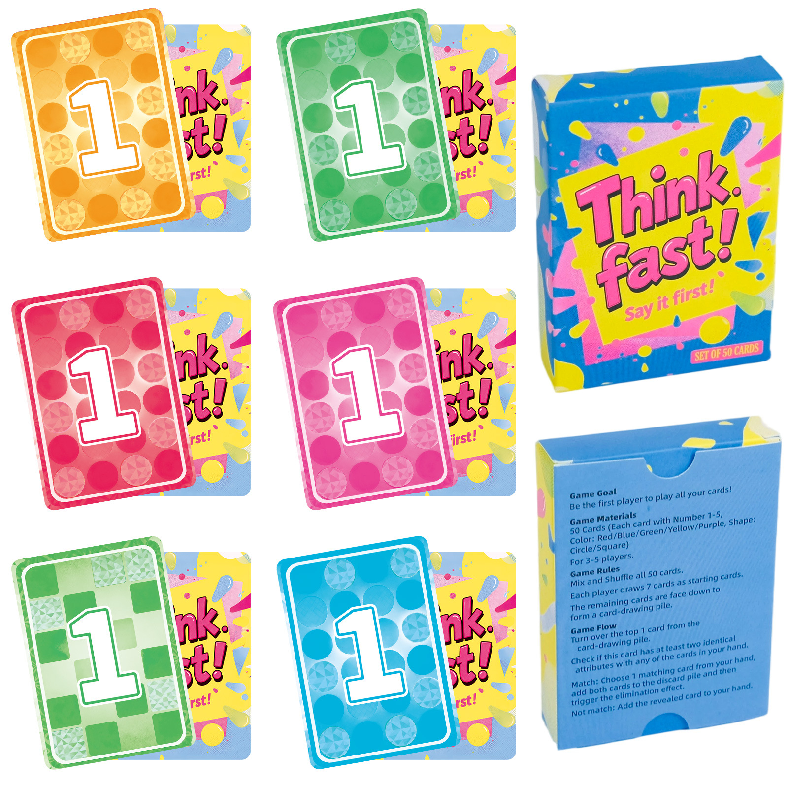 1 Box Quick Thinking Number Pu - Party Games App recensie en prijs