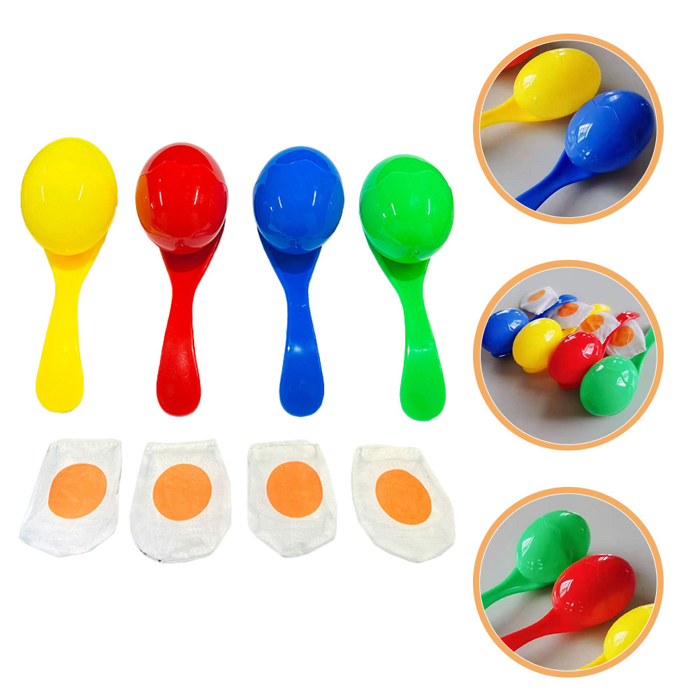 4Sets Colorful Balance Spoon E - Party Games Kids Outdoor recensie en prijs