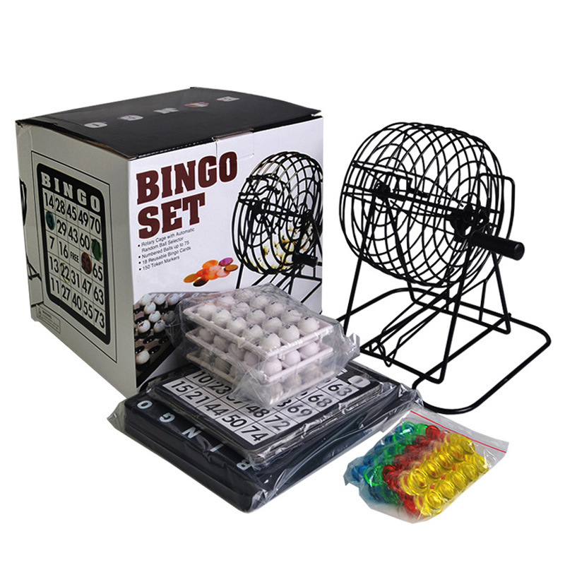 Bingo Lottery Machine Steel Bi - Party Games Large Groups recensie en prijs
