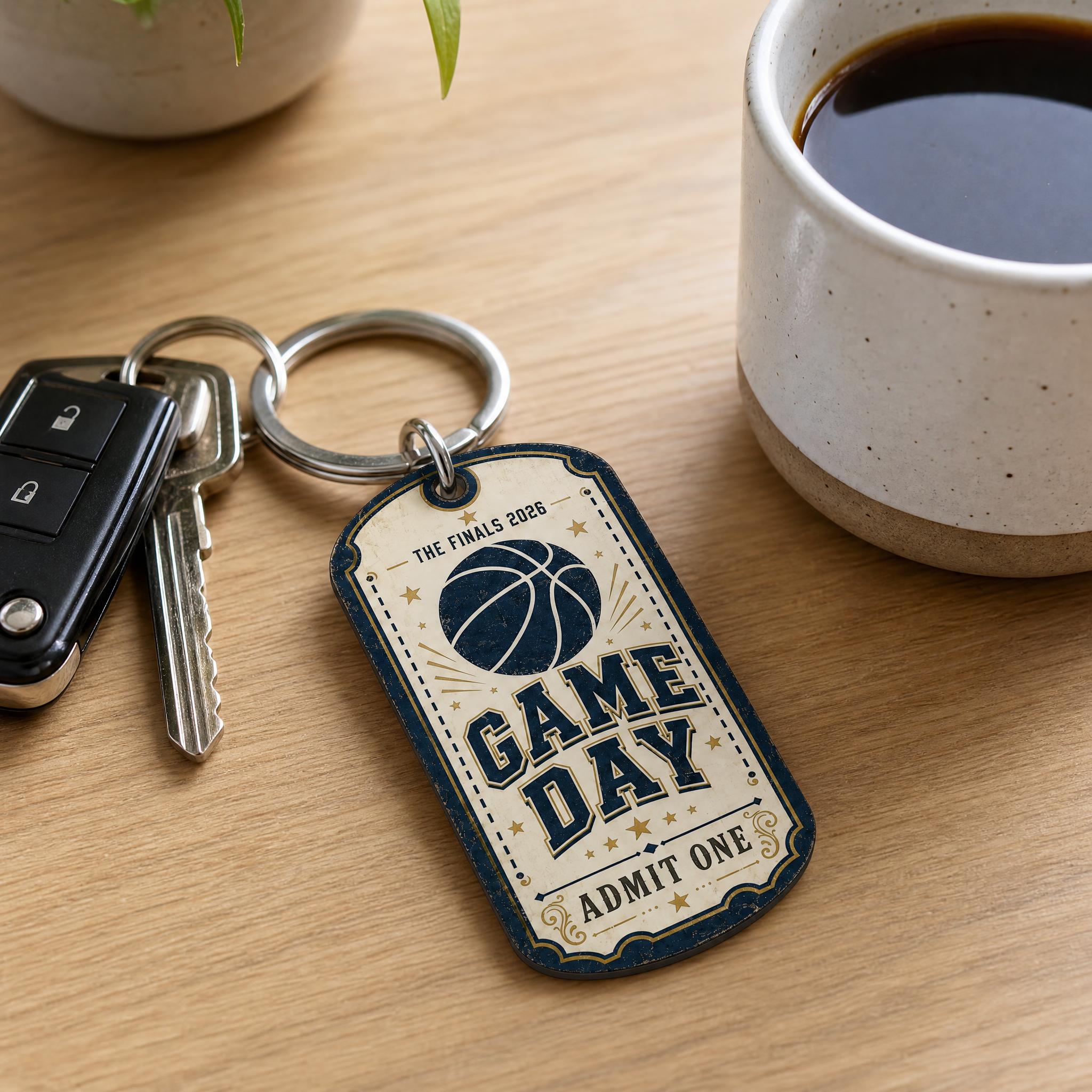 Basketball Game Day Ticket Sha - Party Games Gifts recensie en prijs