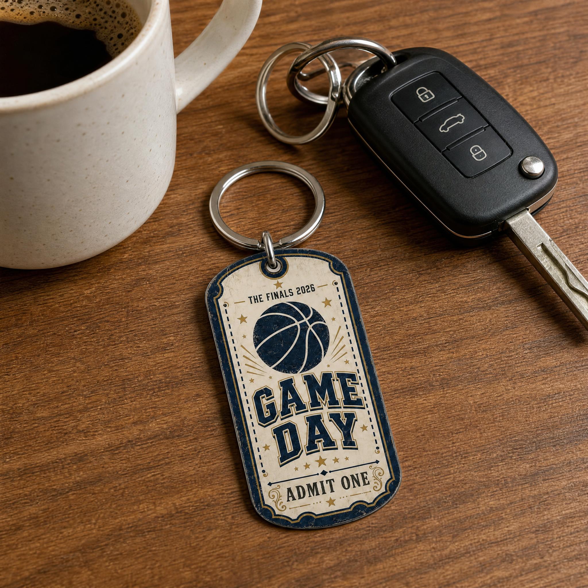 Basketball Game Day Ticket Sha - Party Games Gifts recensie en prijs