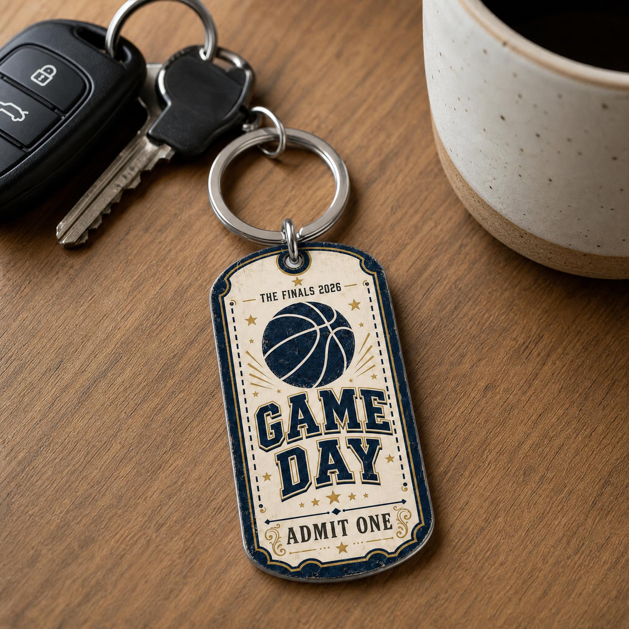Basketball Game Day Ticket Sha - Party Games Gifts recensie en prijs