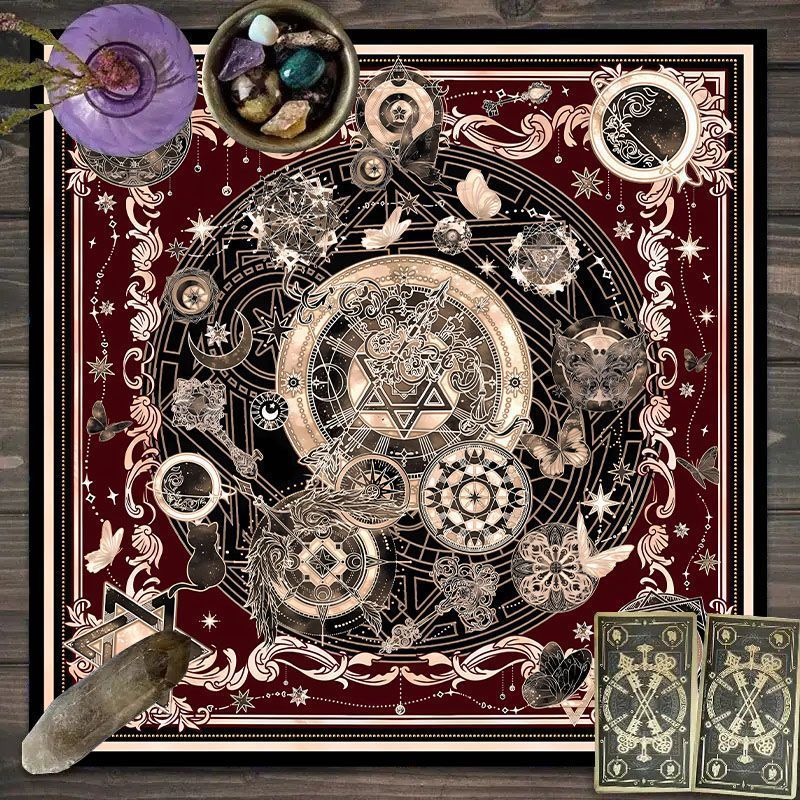 Zodiac Pattern Tarot Cloth - S - Zodiac Party Games recensie en prijs