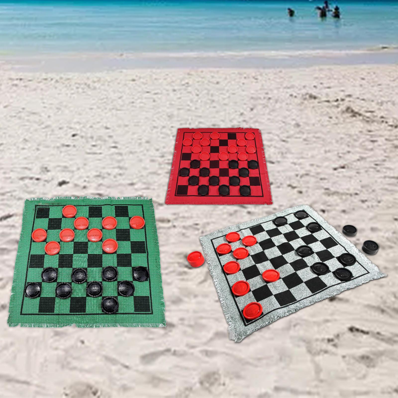 Giant Checkers Board Game Set, - Tic Tac Toe Giant recensie en prijs
