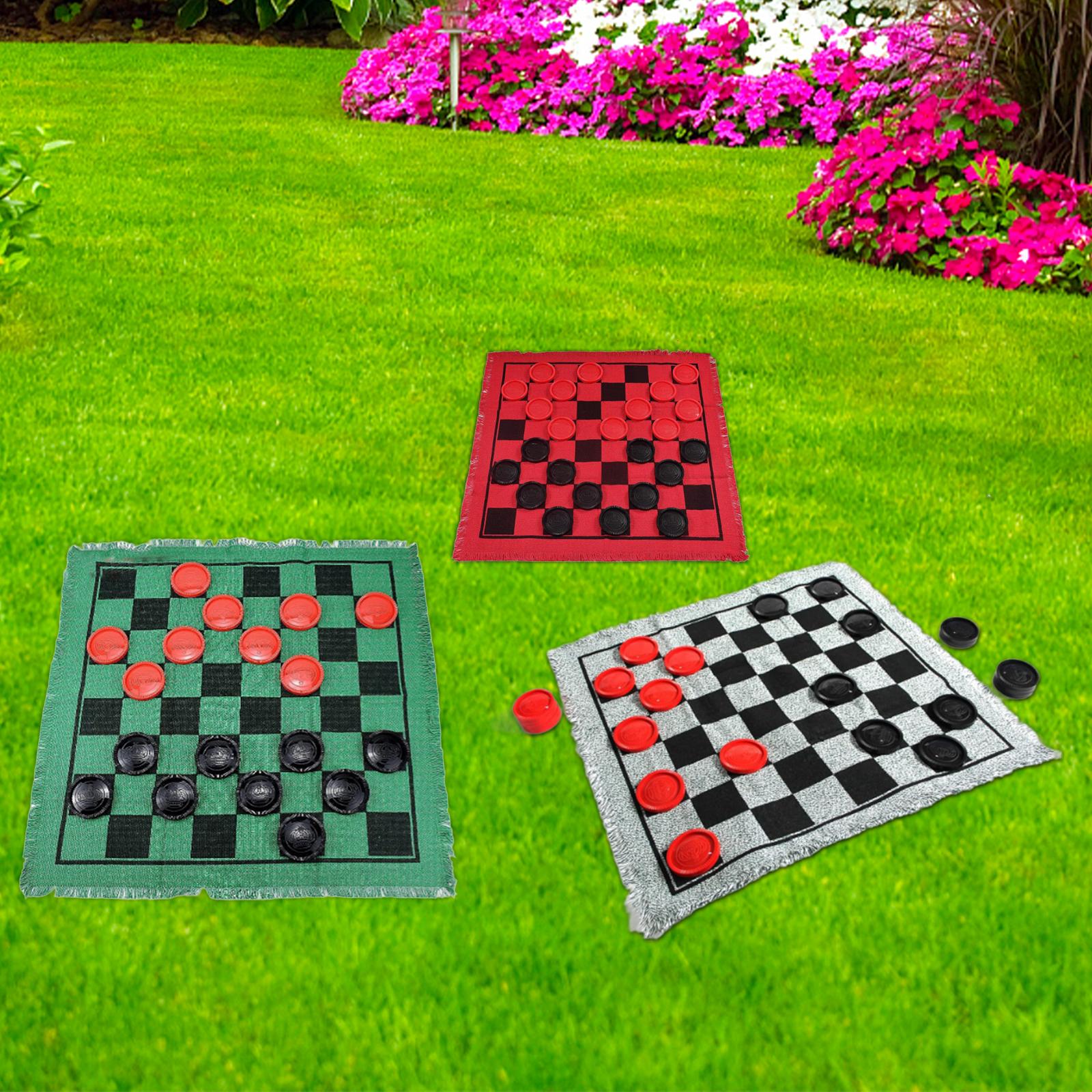Giant Checkers Board Game Set, - Tic Tac Toe Giant recensie en prijs