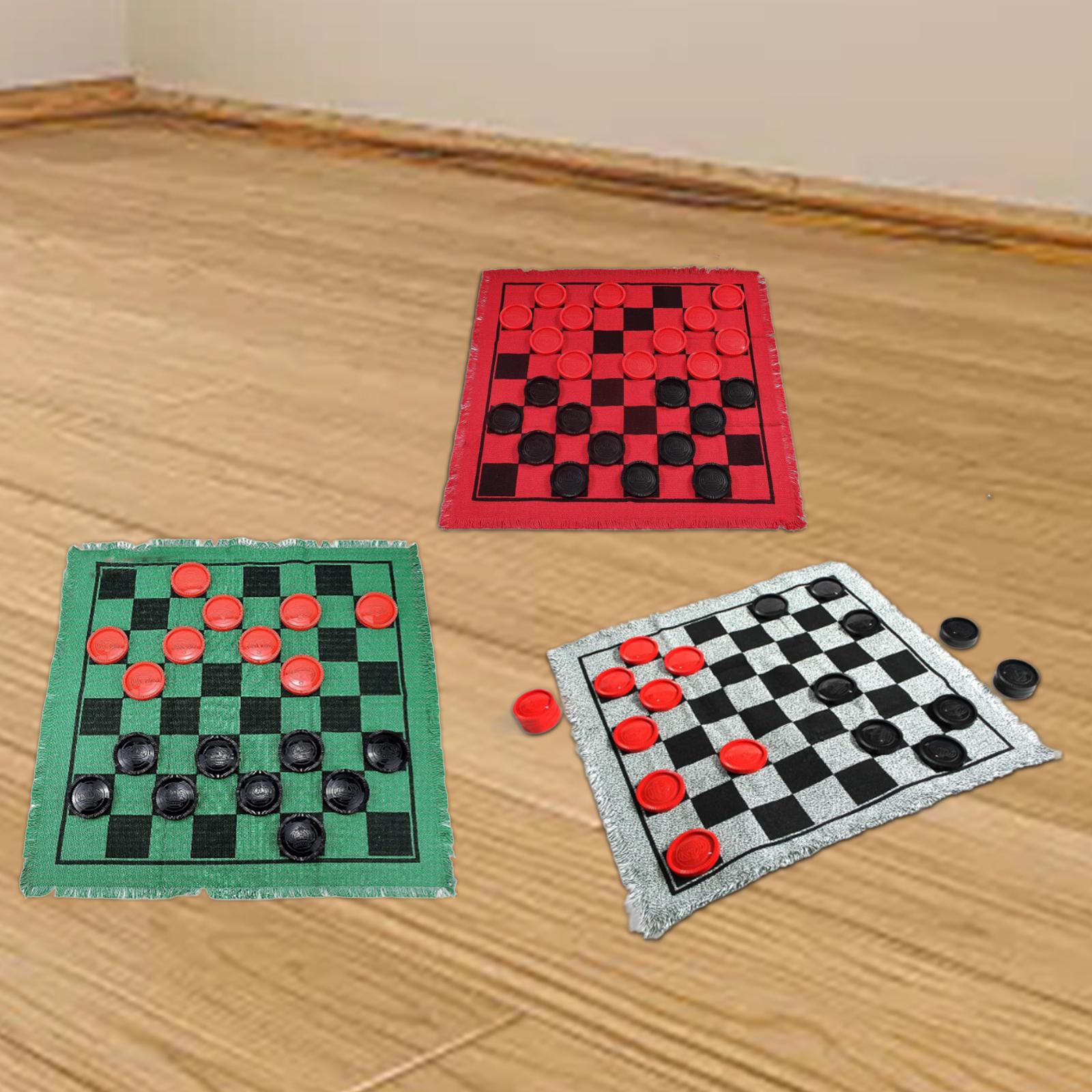 Giant Checkers Board Game Set, - Tic Tac Toe Giant recensie en prijs