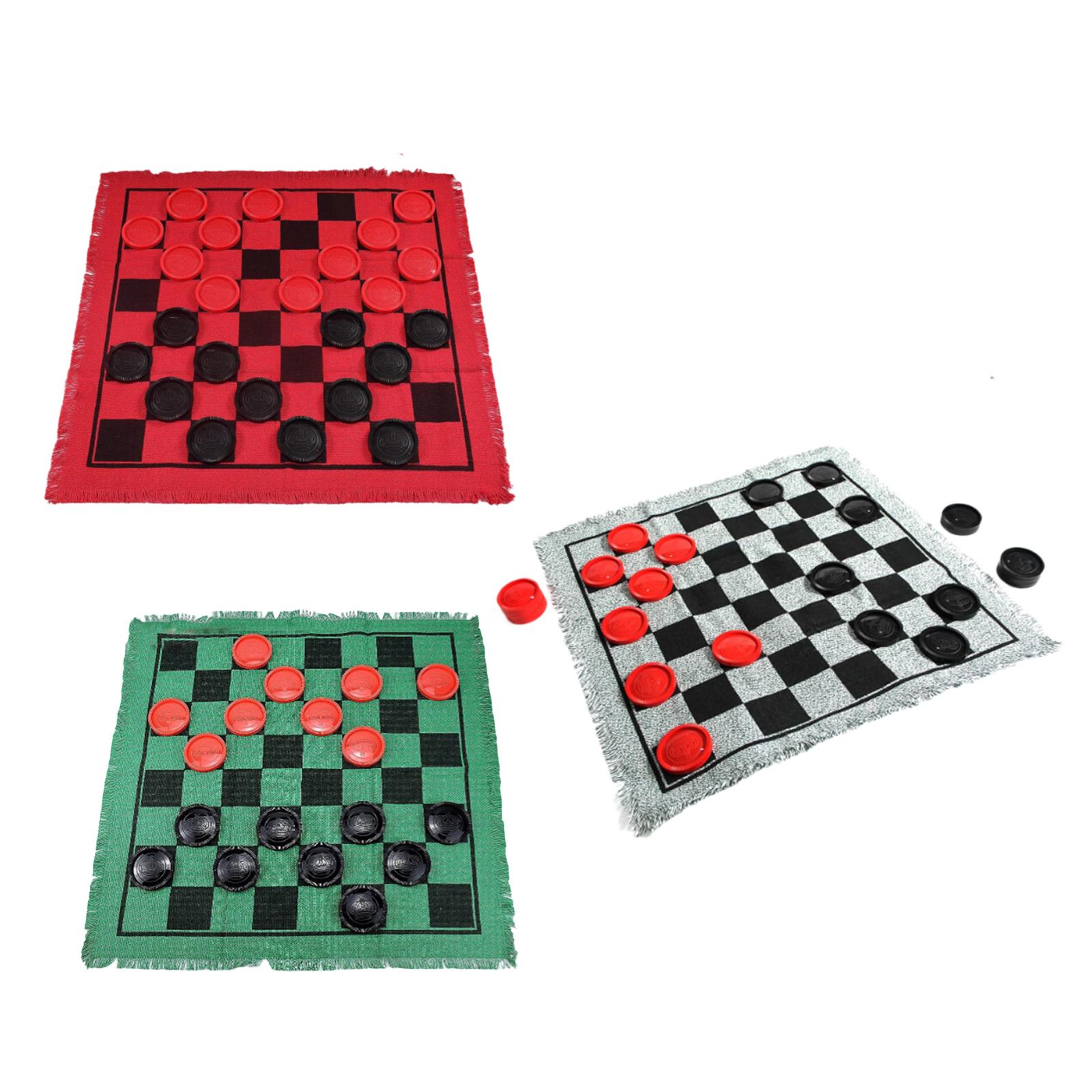 Giant Checkers Board Game Set, - Tic Tac Toe Giant recensie en prijs
