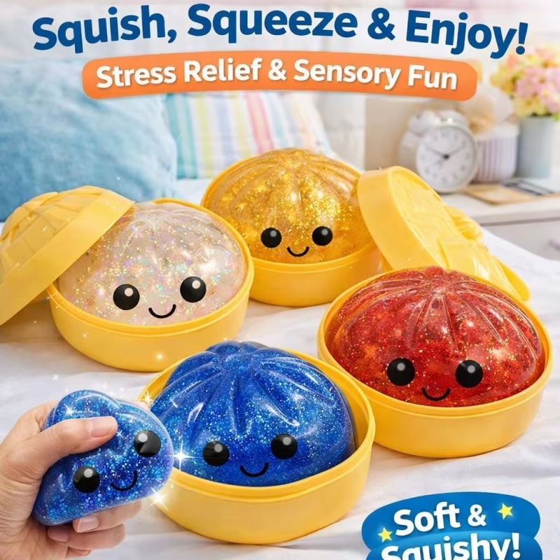 1Pc Kawaii Steamed Bun Stress  - Party Games Steam Free recensie en prijs