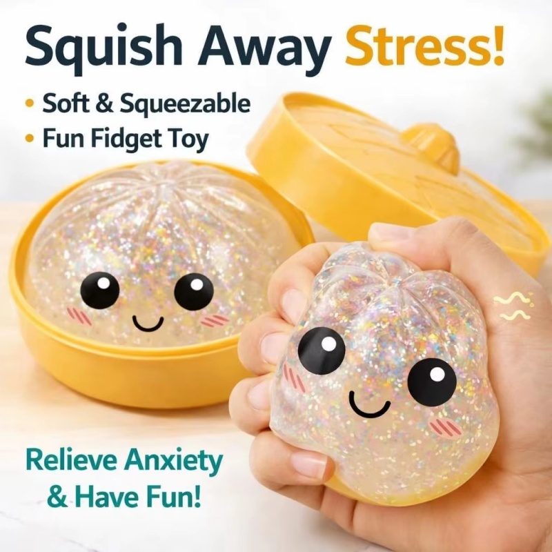 1Pc Kawaii Steamed Bun Stress  - Party Games Steam Free recensie en prijs