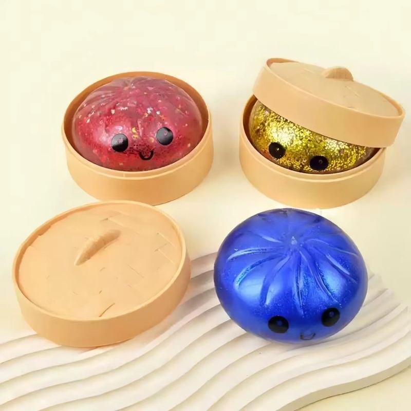 1Pc Kawaii Steamed Bun Stress  - Party Games Steam Free recensie en prijs