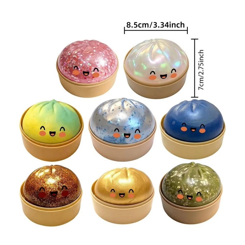 1Pc Kawaii Steamed Bun Stress  - Party Games Steam Free recensie en prijs