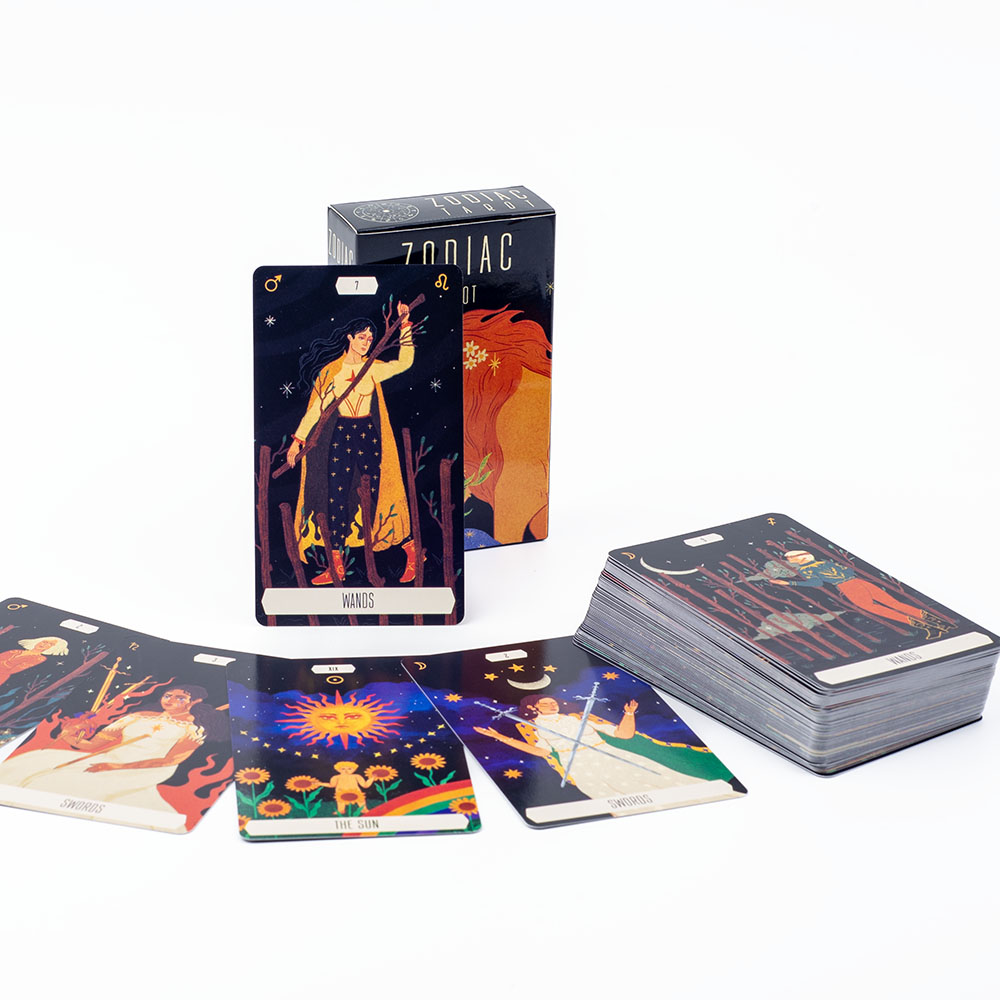 10.3*6cm Zodiac Tarot Cards Fa - Zodiac Party Games recensie en prijs