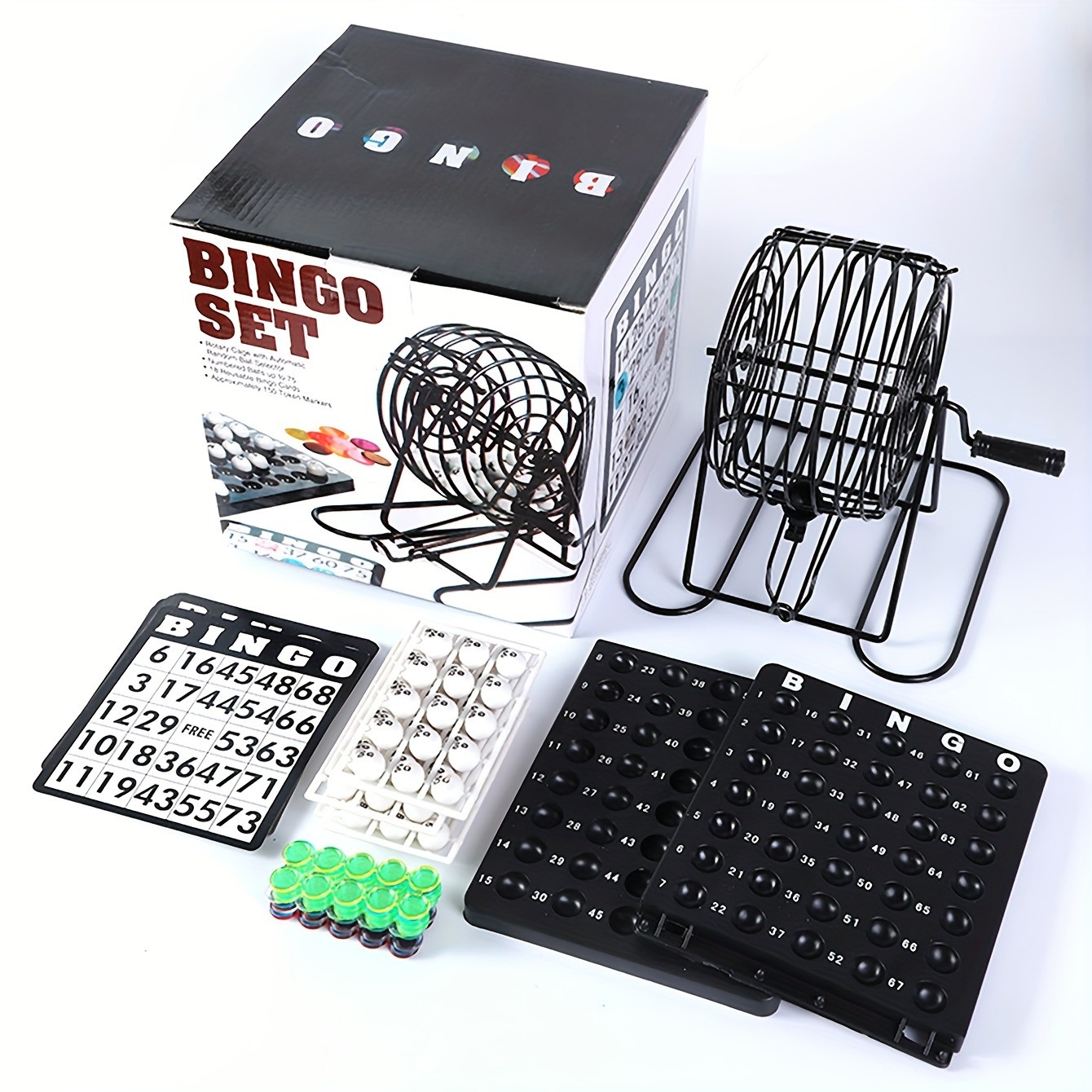 Steel Bingo Lottery Machine Ga - Party Games Large Groups recensie en prijs