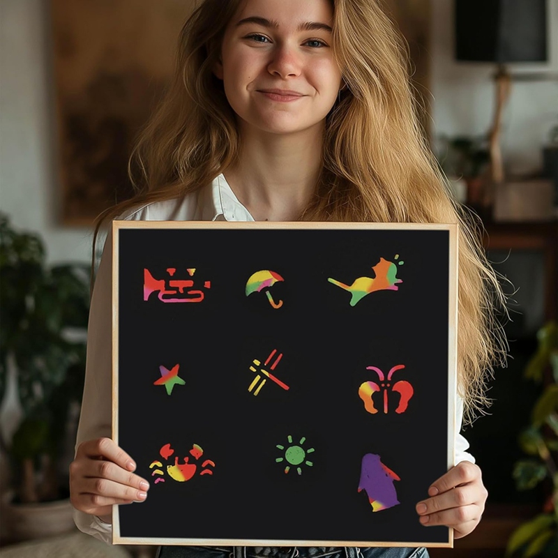 Scratch Paper Art Set, Black C - Party Games Gifts recensie en prijs