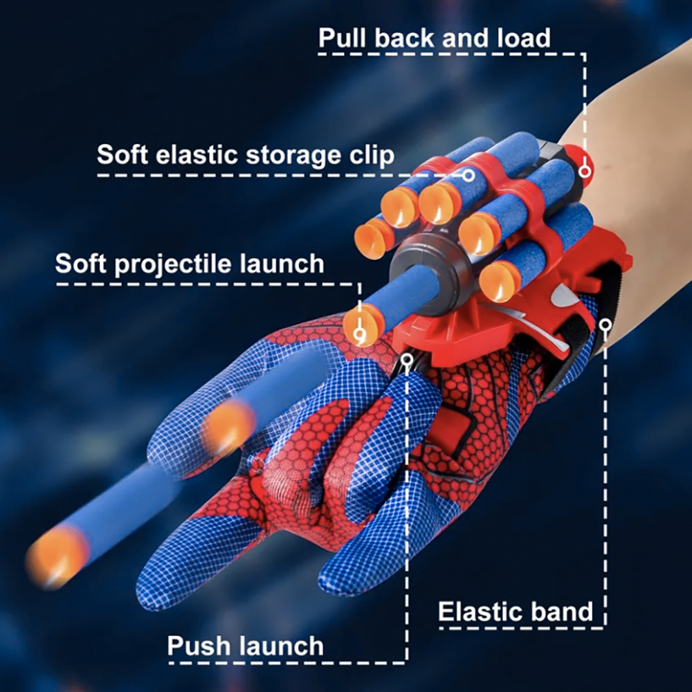 Spider Launcher Glove Toy, Rol - Party Games No Equipment recensie en prijs