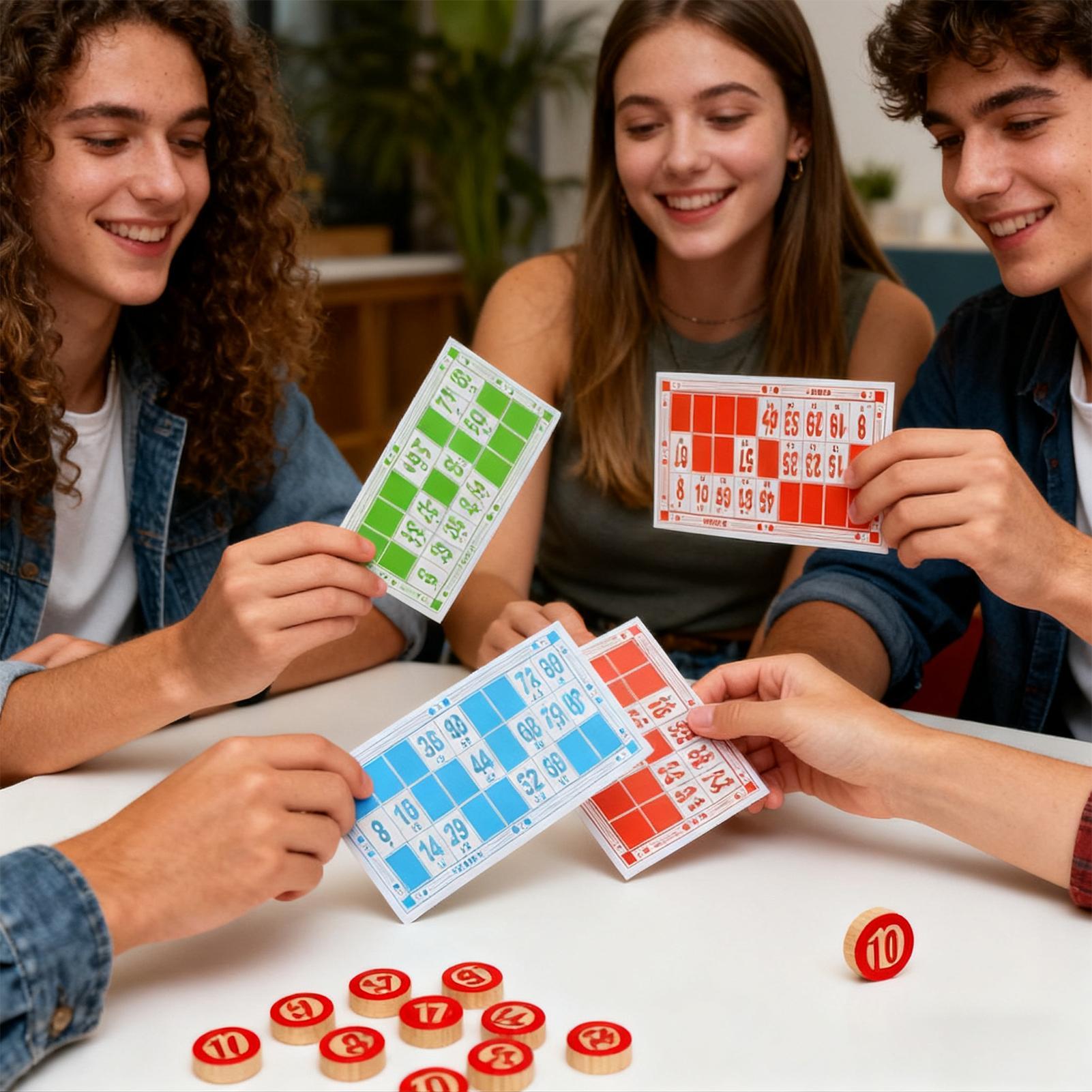 Vintage Wooden Bingo Game Set  - Party Games Large Groups recensie en prijs