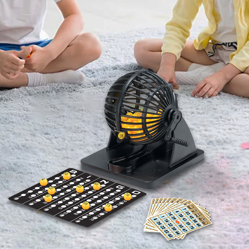 Bingo Lottery Machine Cage Swe - Party Games Large Groups recensie en prijs