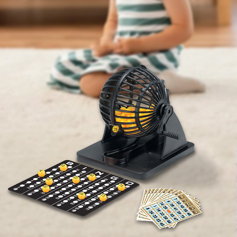 Bingo Lottery Machine Cage Swe - Party Games Large Groups recensie en prijs