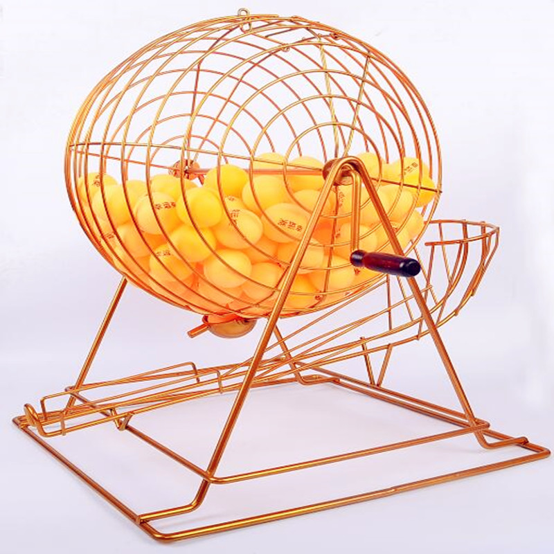 Steel Bingo Lottery Machine Ga - Party Games Large Groups recensie en prijs