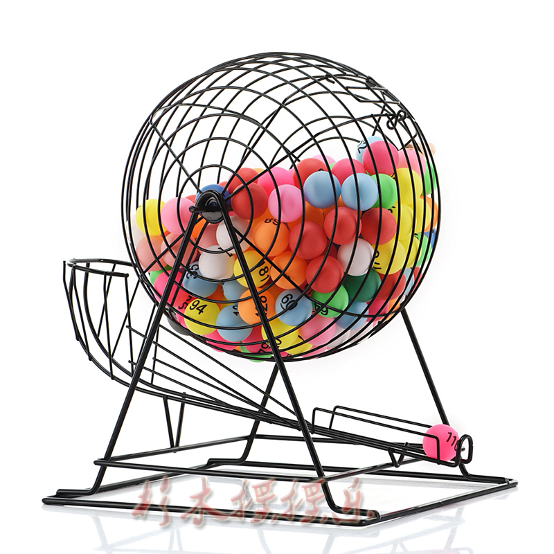 Steel Bingo Lottery Machine Ga - Party Games Large Groups recensie en prijs