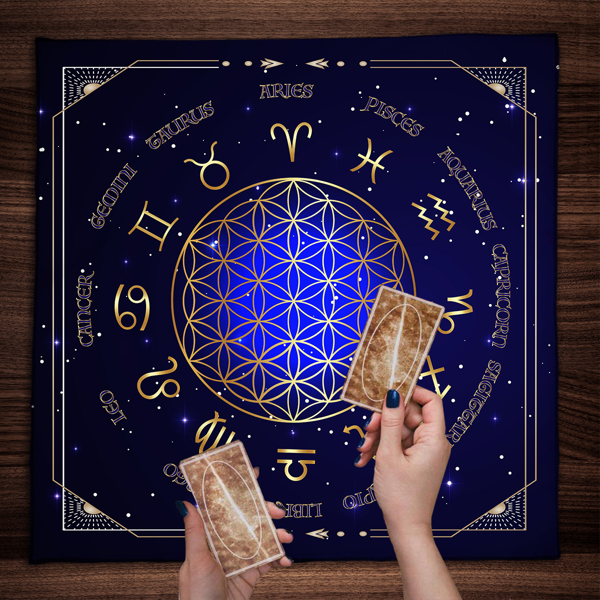Wheel Of The Zodiac Tarot Tabl - Zodiac Party Games recensie en prijs
