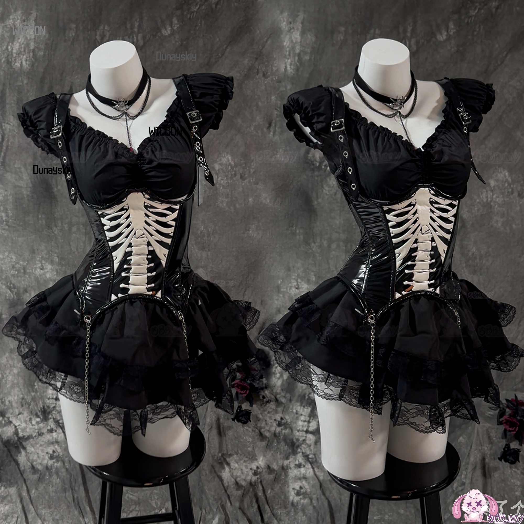 Halloween Gothic Skull Cosplay - Party Games Steam Free recensie en prijs