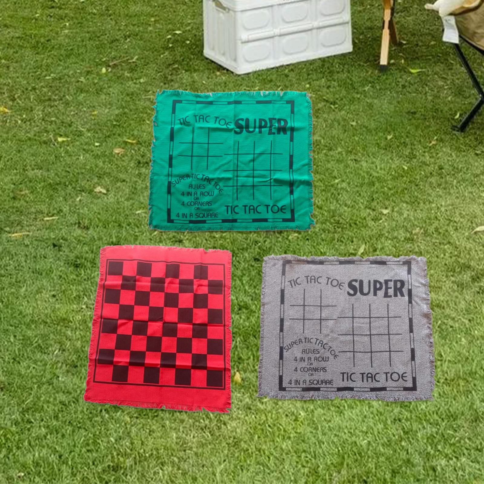 Giant Checkers Board Game Set, - Tic Tac Toe Giant recensie en prijs