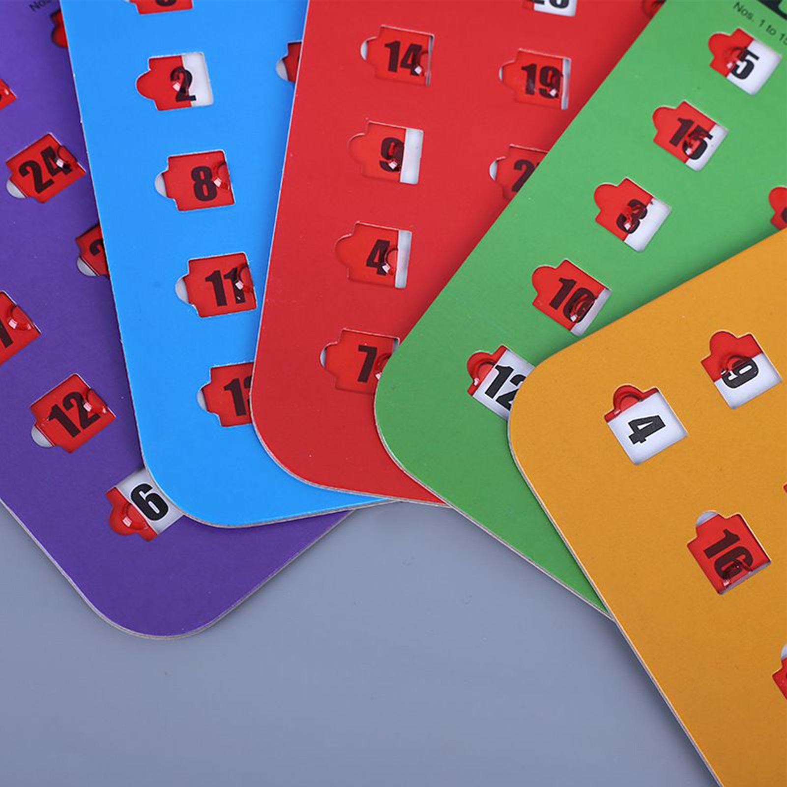 5 Pieces Bingo Game Cards Larg - Party Games Large Groups recensie en prijs