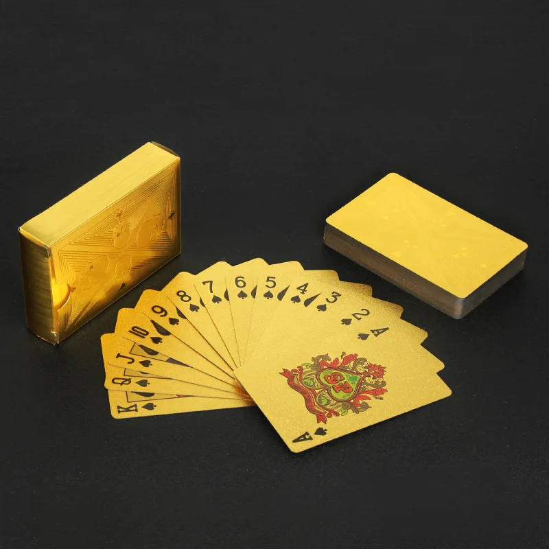 Gold Foil Skull Poker Cards Wa - Party Games Using Playing Cards recensie en prijs