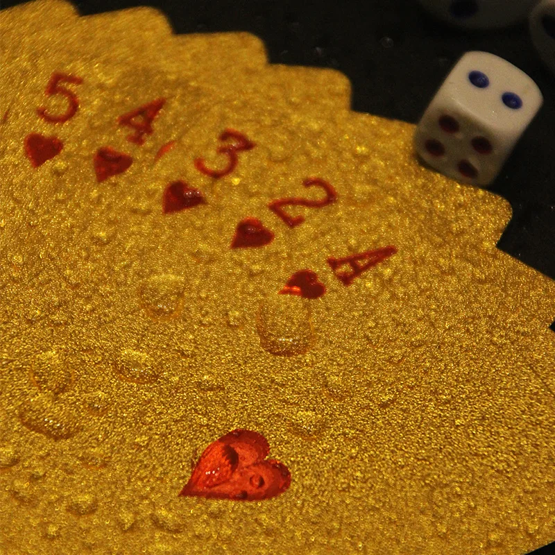 Gold Foil Skull Poker Cards Wa - Party Games Using Playing Cards recensie en prijs