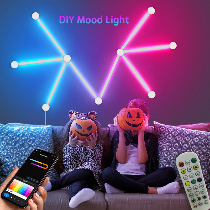 Smart RGB Wall Lamp, Bluetooth - Party Games App recensie en prijs