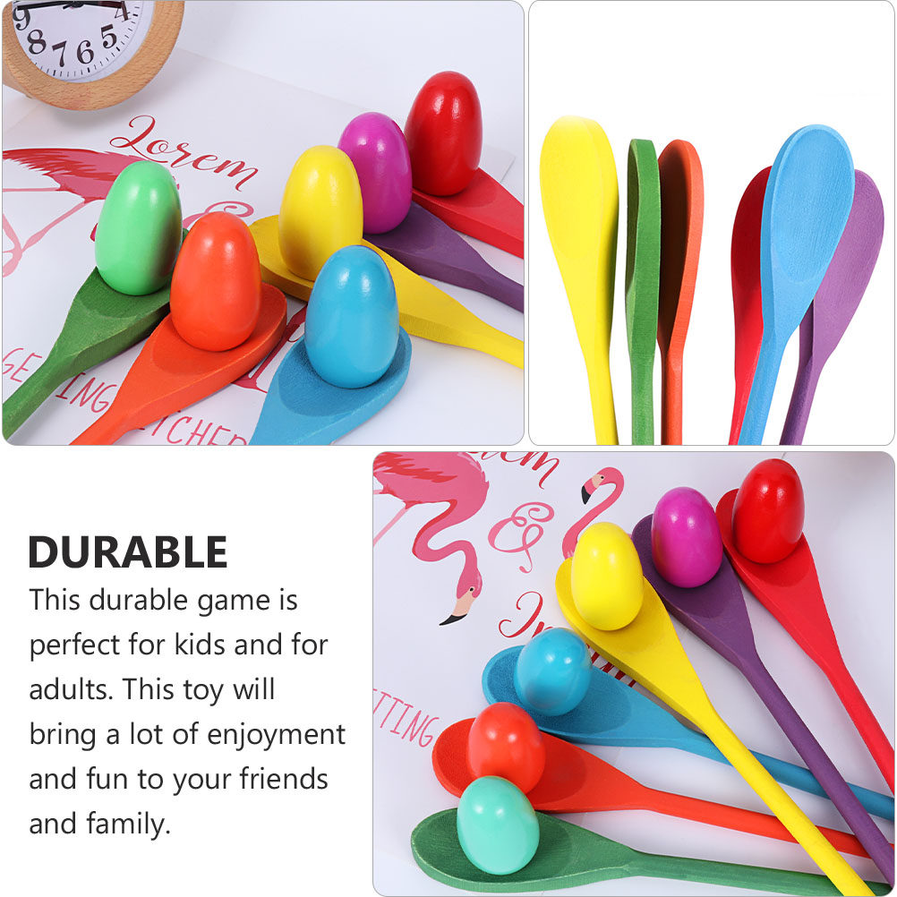 4Set Balance Game Egg Spoon Ra - Party Games Kids Outdoor recensie en prijs