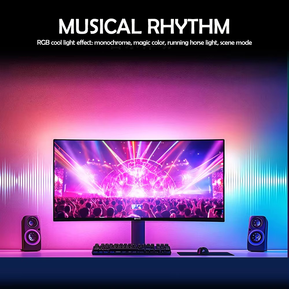 RGB Gaming Lights Strip Monito - Party Games App recensie en prijs