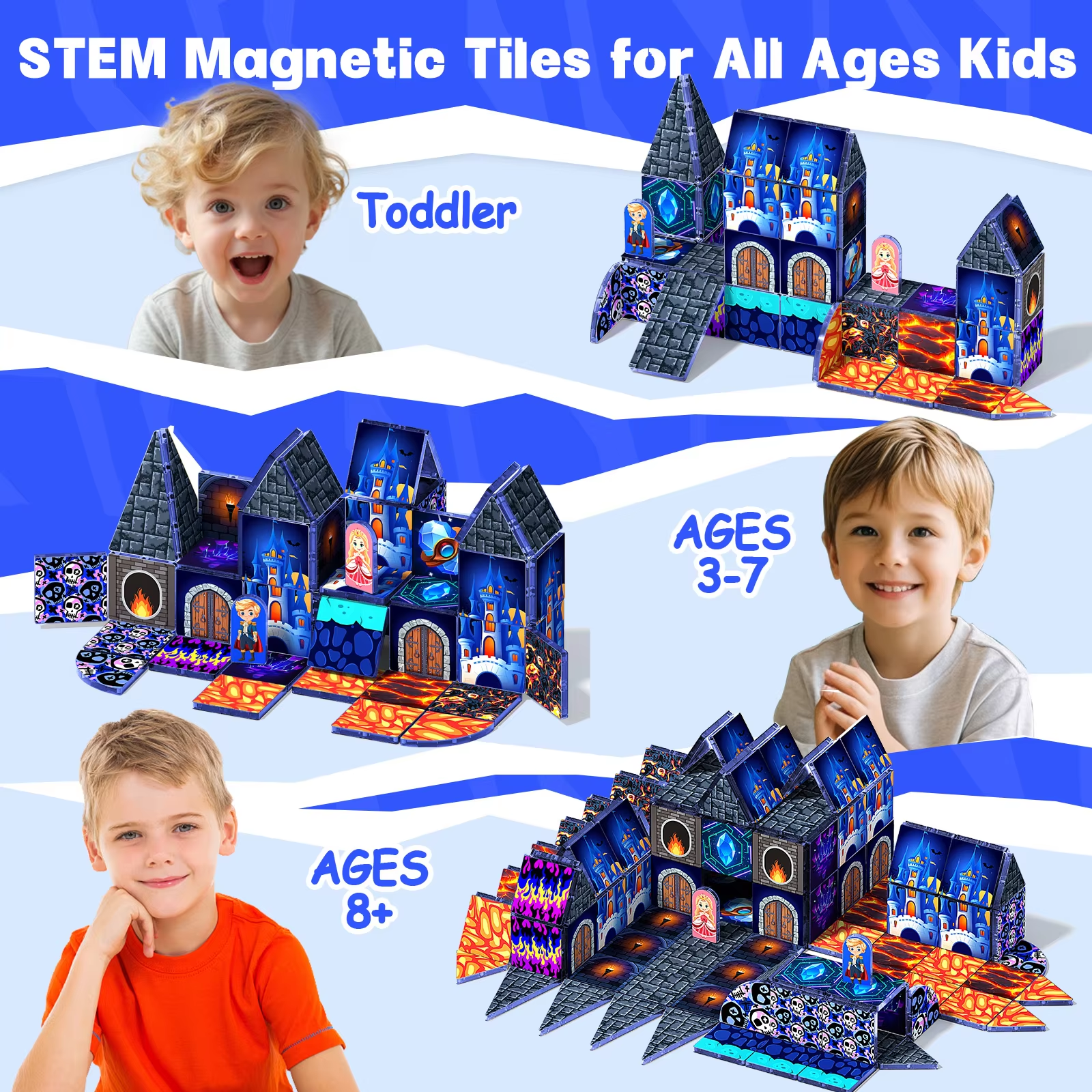 Magnetic Building Blocks DIY M - Party Games Steam Free recensie en prijs