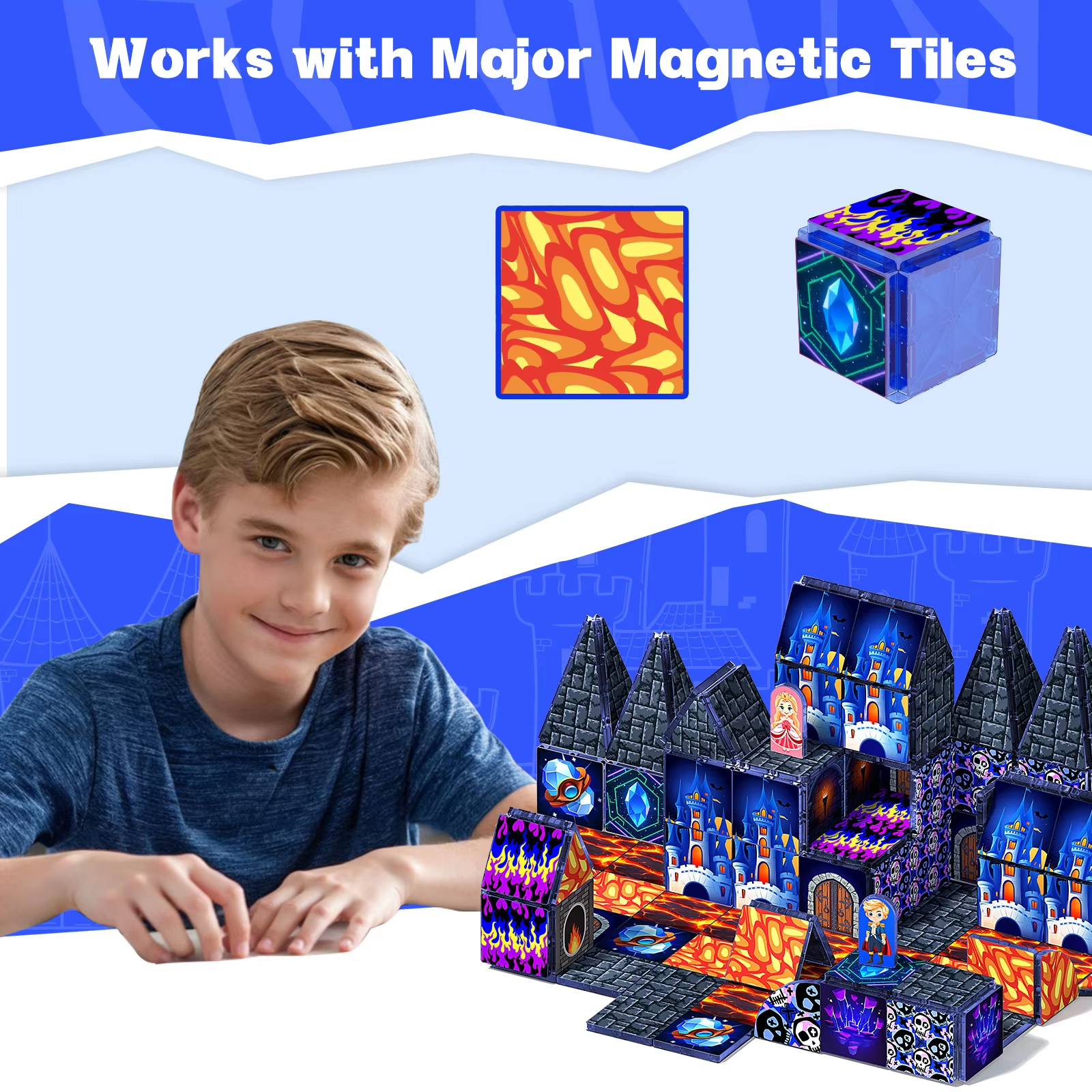 Magnetic Building Blocks DIY M - Party Games Steam Free recensie en prijs