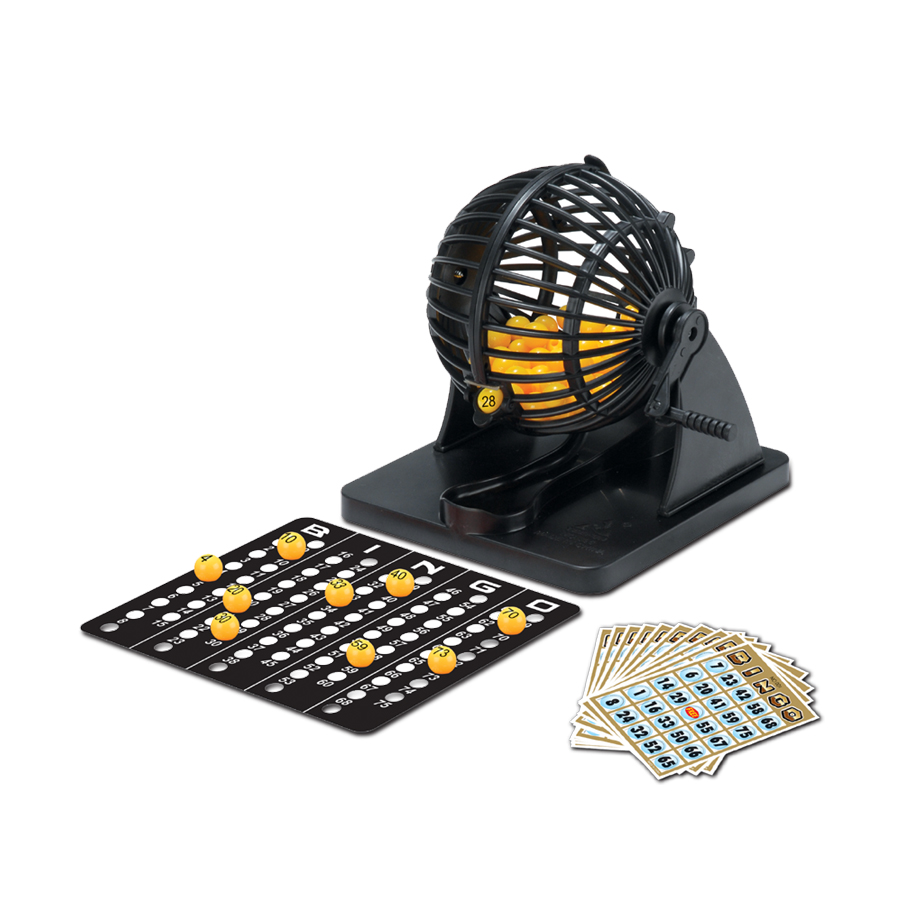Bingo Lottery Machine Cage Swe - Party Games Large Groups recensie en prijs