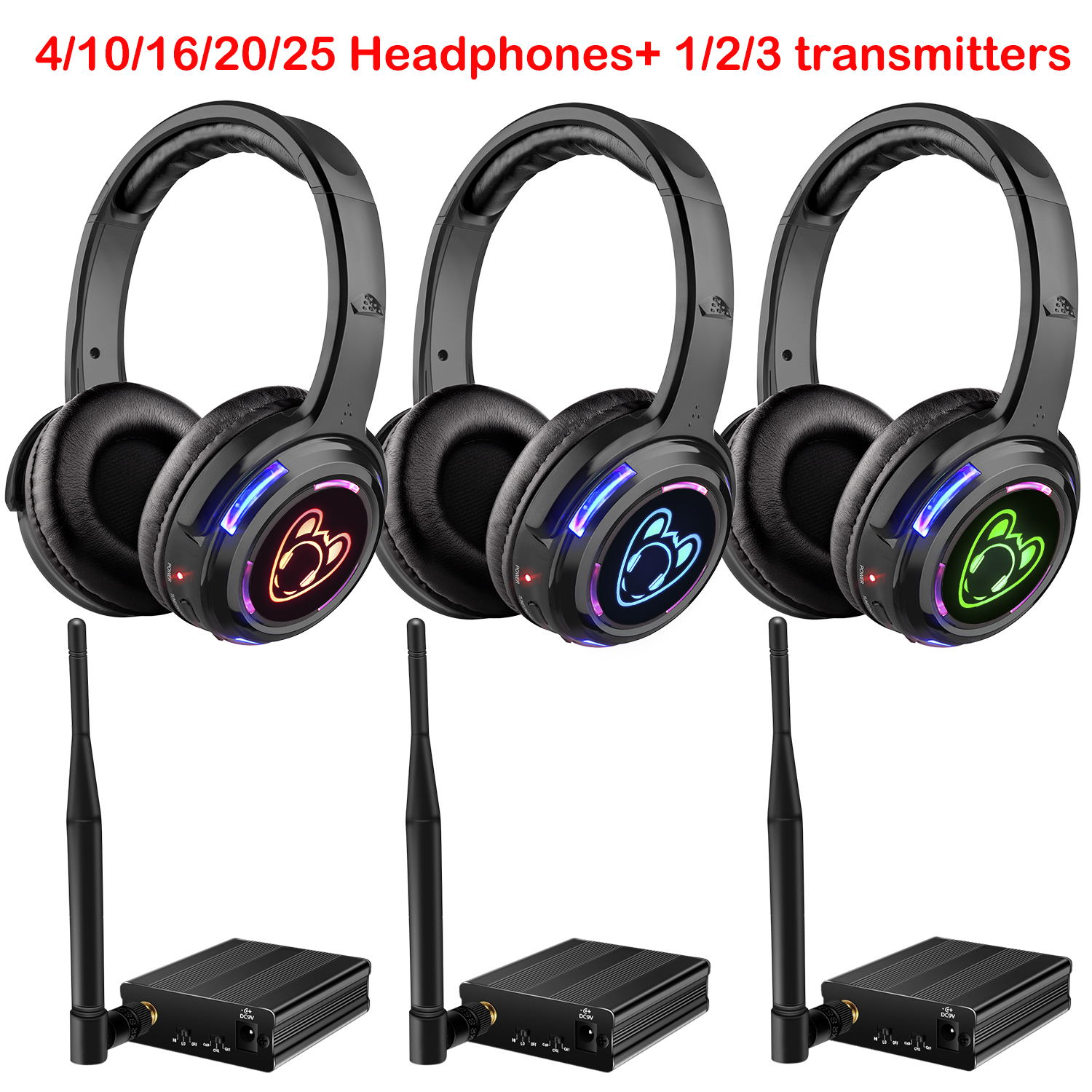 Silent Disco Headphone System  - Party Games Mobile recensie en prijs