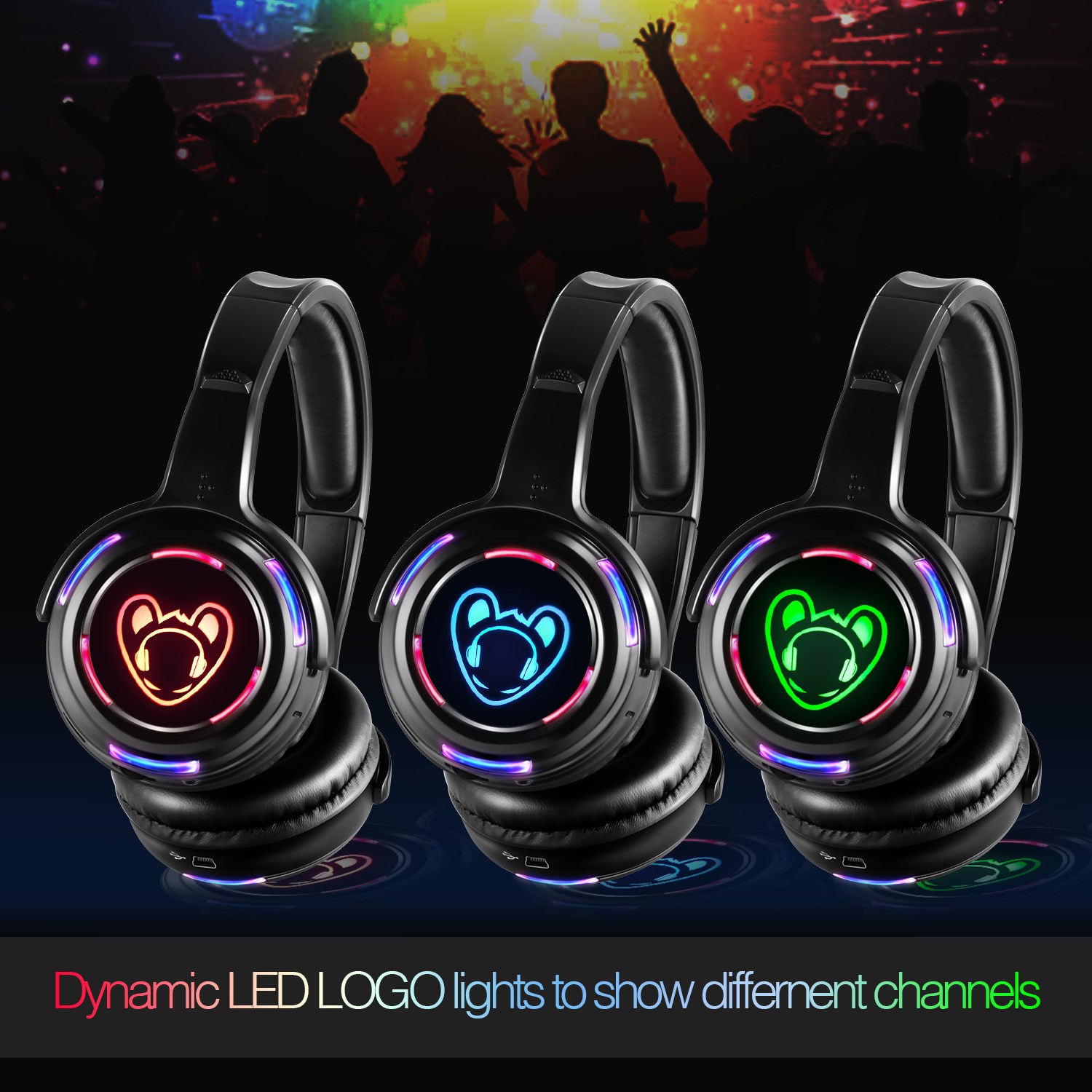 Silent Disco Headphone System  - Party Games Mobile recensie en prijs